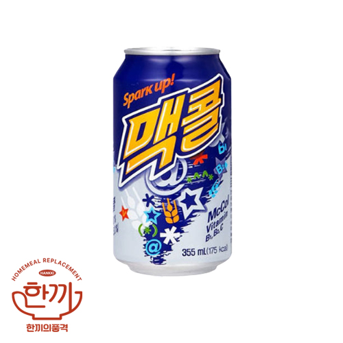 맥콜(뚱)355ml캔(일화)