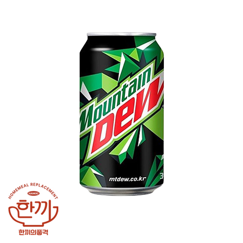 마운틴듀(뚱)355ml캔(롯데칠성)