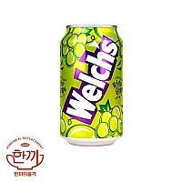 웰치스청포도(뚱)355ml캔(농심)