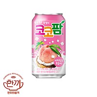 코코팜피치핑크(뚱)340ml(해태음료)
