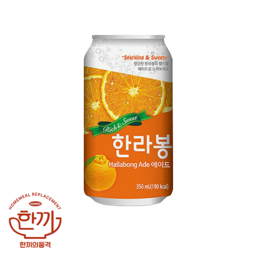 한라봉에이드(뚱)355ml캔(일화)