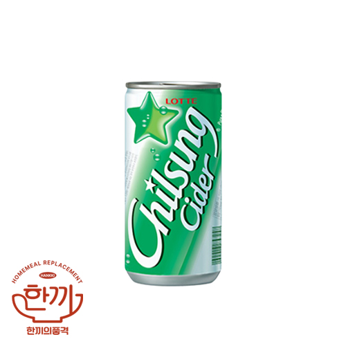 칠성사이다210ml캔(롯데칠성)