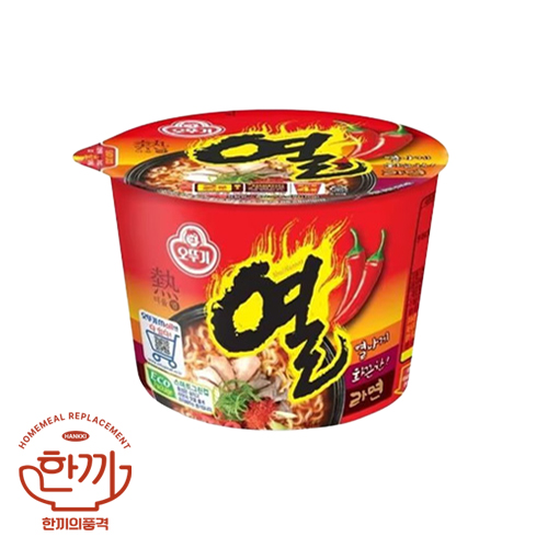 열라면큰사발(오뚜기)