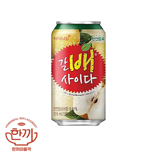 갈배사이다(뚱)355ml캔(해태음료)
