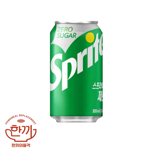 스프라이트(제로)355ml캔(코카)
