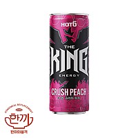 핫식스더킹크러쉬피치(뚱)355ml(롯데칠성)