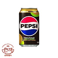 펩시콜라(제로)카페인 라임맛 355ml(롯데칠성)