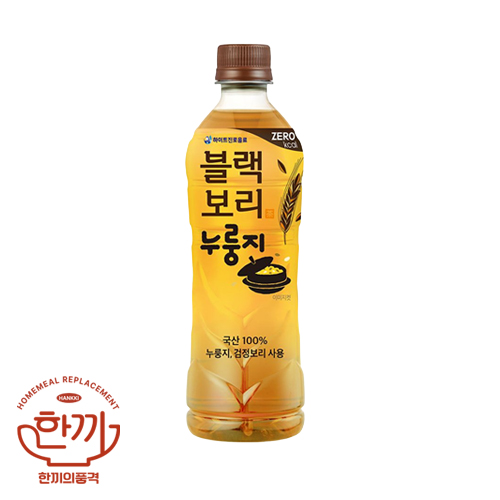 블랙보리(누룽지)520ml펫(하이트)